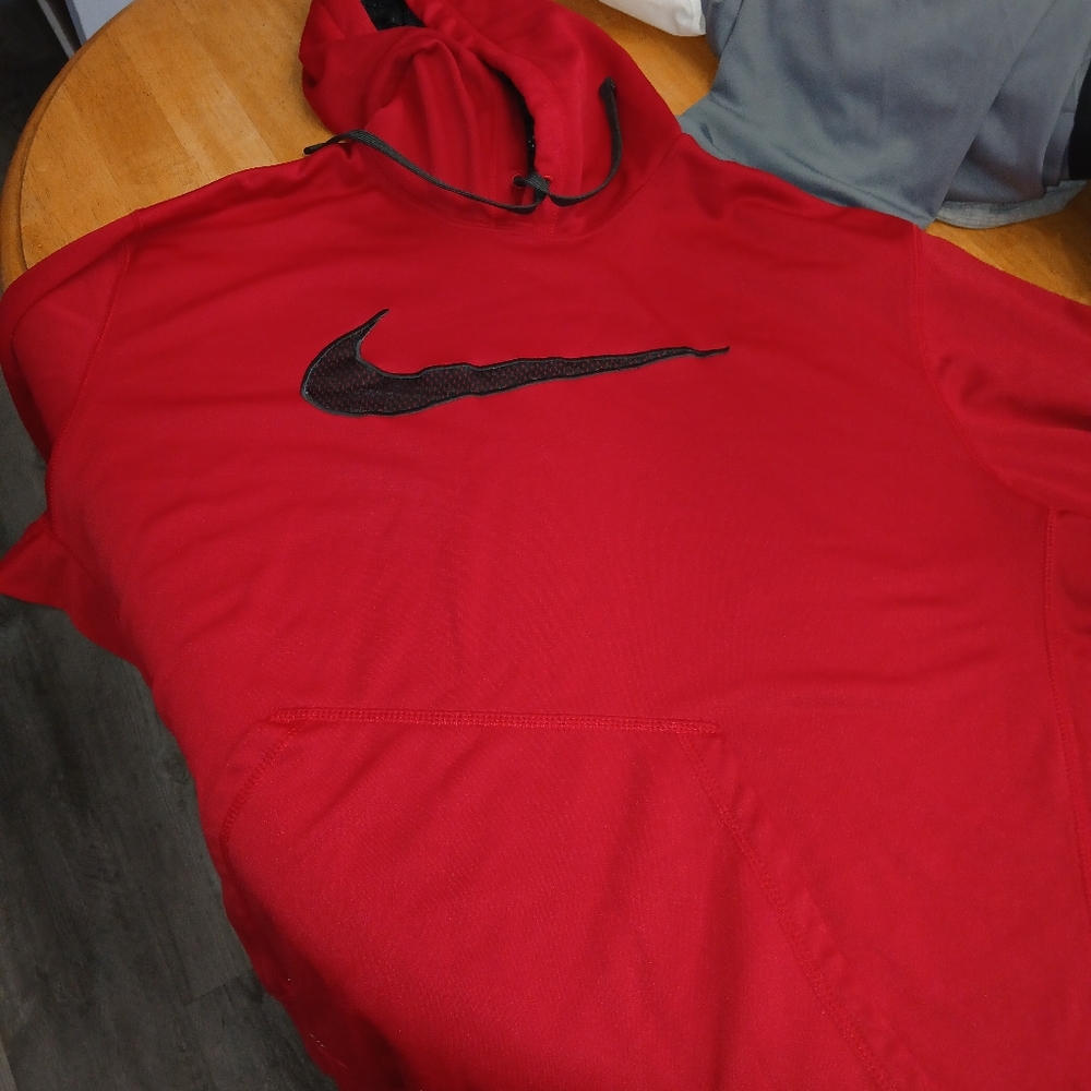 Nike Men's Bold Red Hoodie 2xl